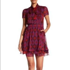 Diane Von Furstenberg Marisa Printed Silk Dress